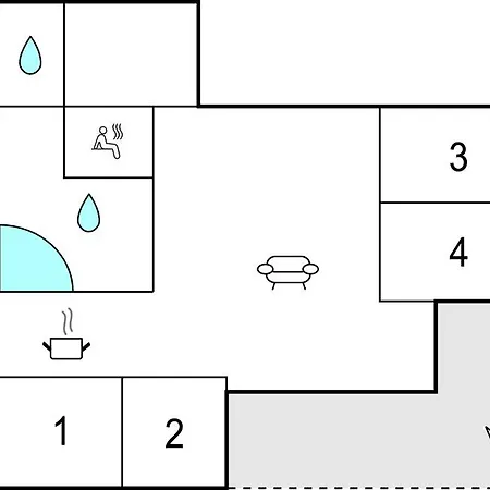 Casa vacanze Bella Casa A Ørsted Con Wifi *